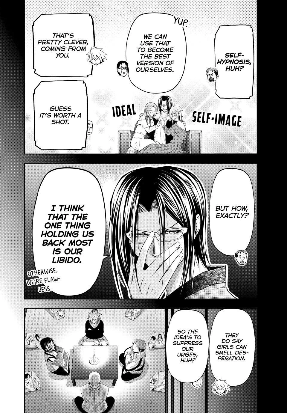 Grand Blue Chapter 107.5 page 4 - Chapter 107.5: Extra: Serious Hypnosis