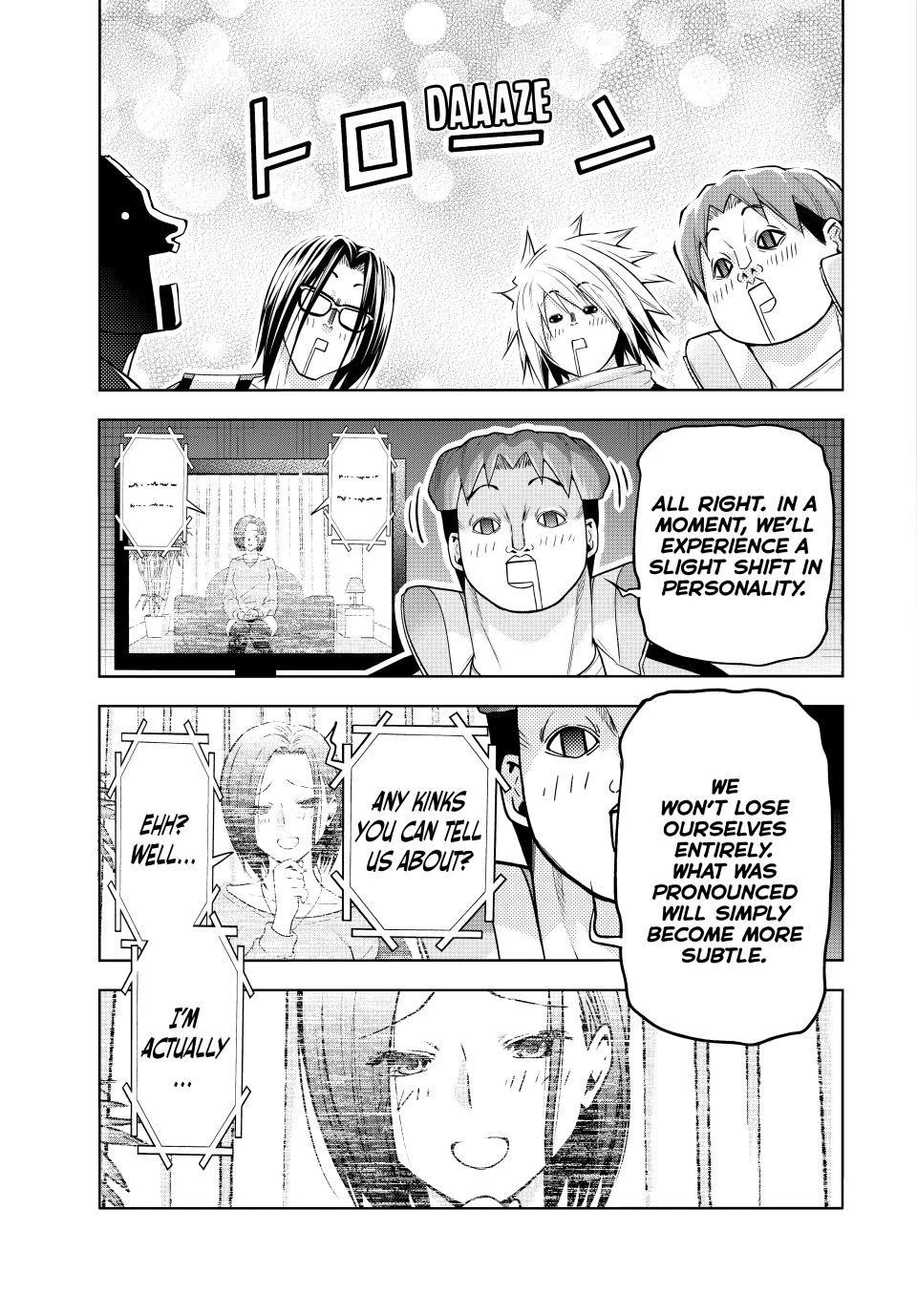Grand Blue Chapter 107.5 page 5 - Chapter 107.5: Extra: Serious Hypnosis
