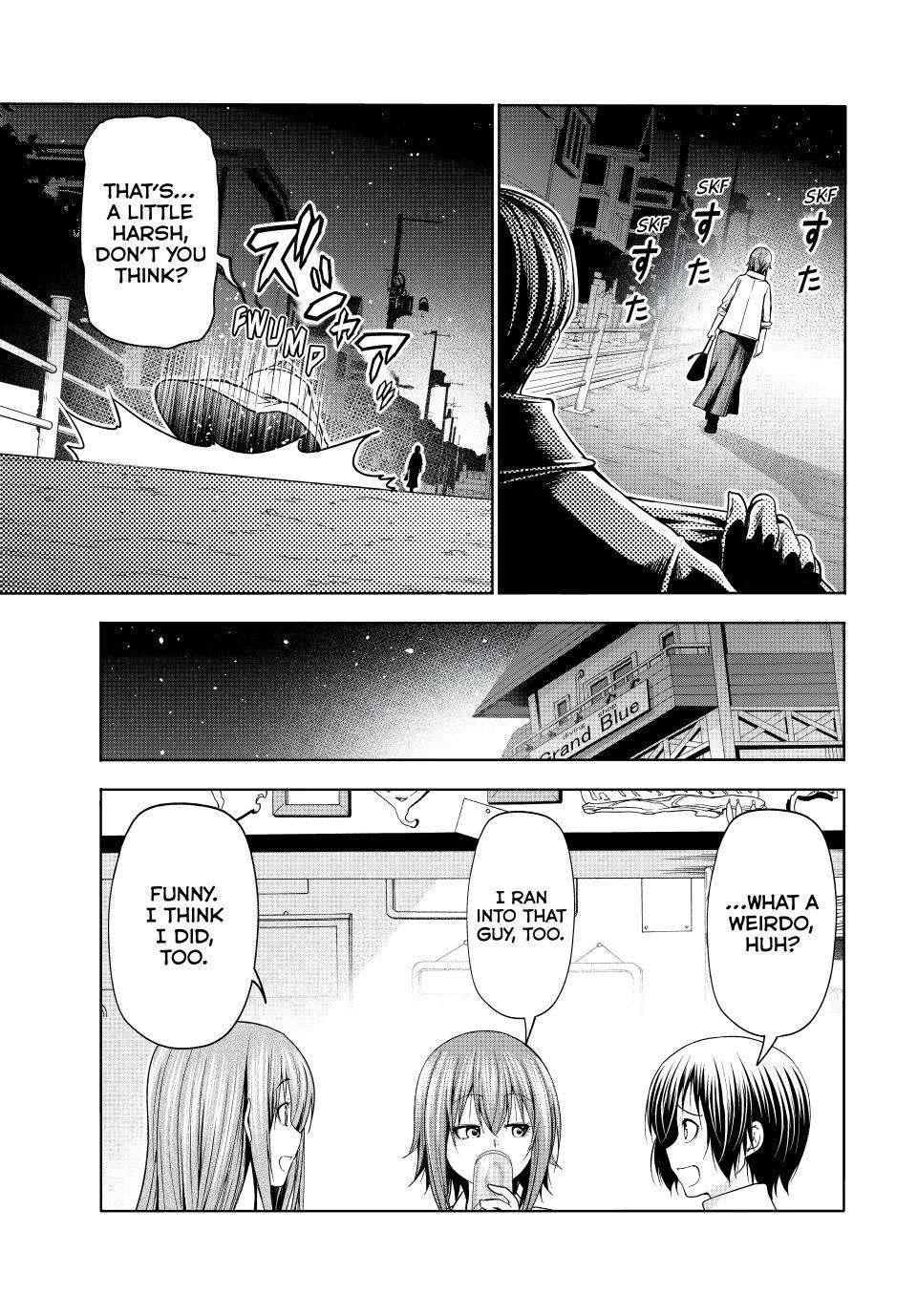 Grand Blue Chapter 107.6 page 11 - Chapter 107.6: Extra: Playing Outside