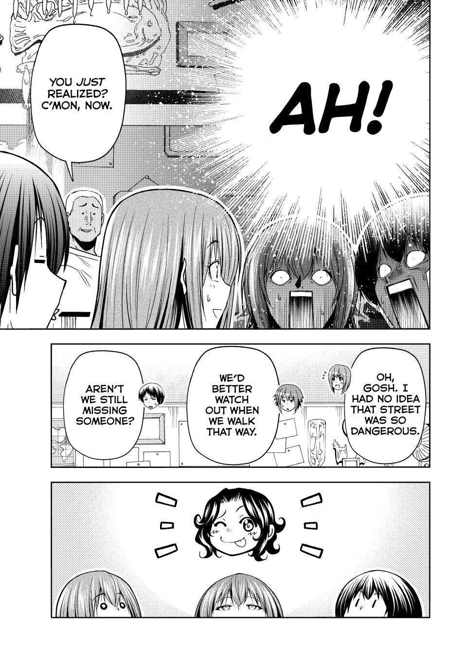Grand Blue Chapter 107.6 page 13 - Chapter 107.6: Extra: Playing Outside