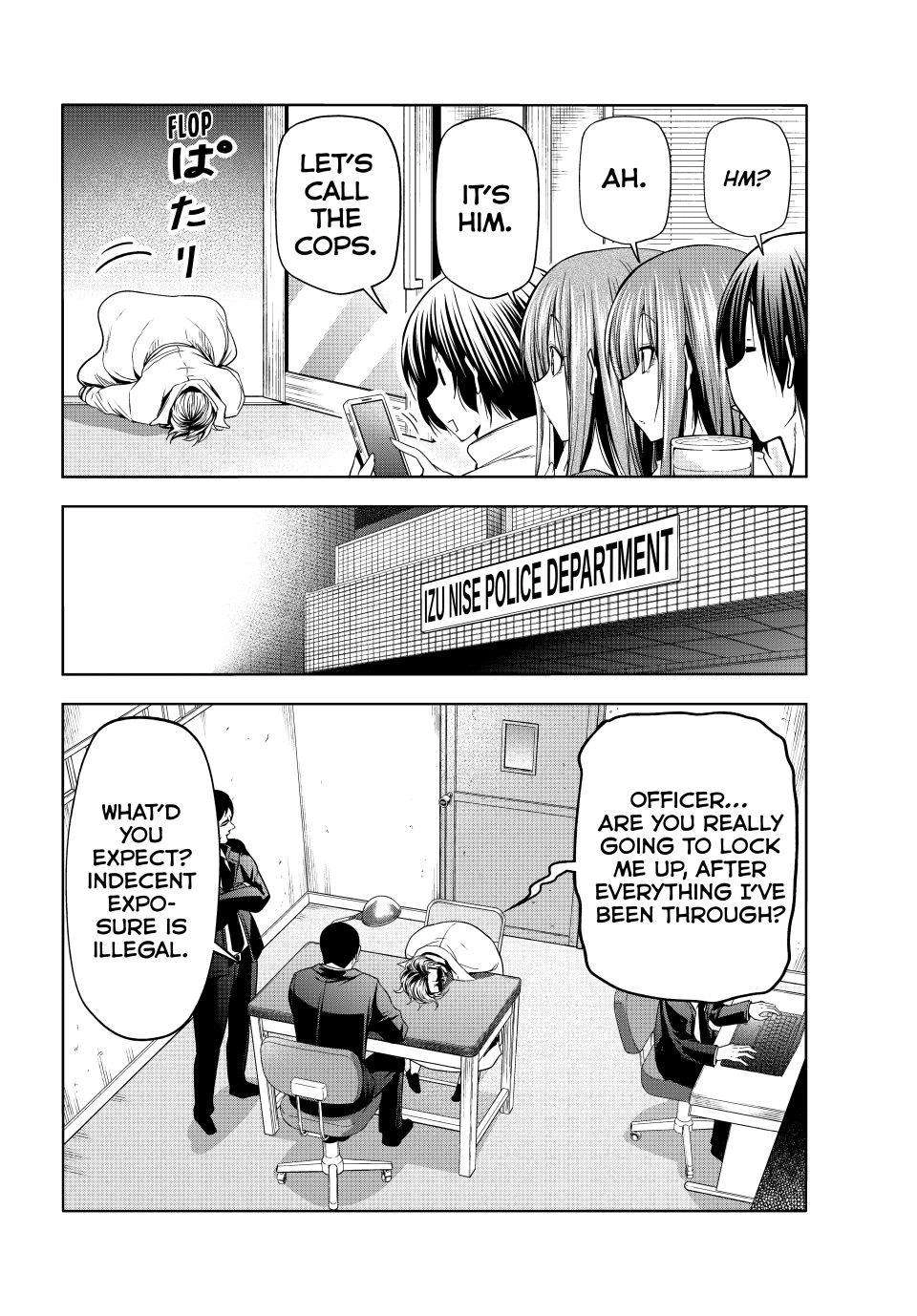 Grand Blue Chapter 107.6 page 22 - Chapter 107.6: Extra: Playing Outside