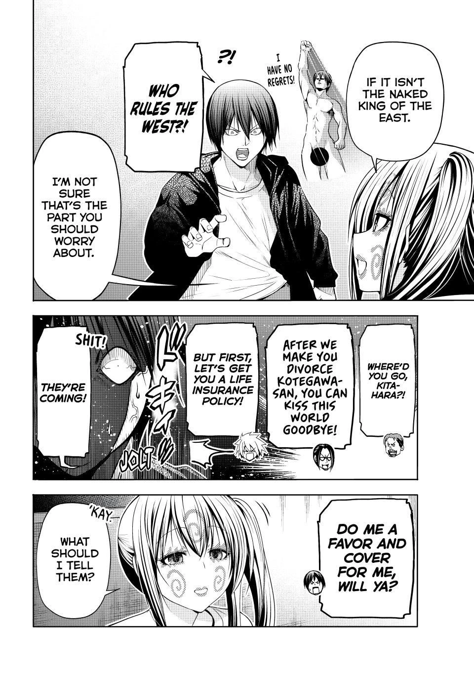 Grand Blue Chapter 108 page 12 - Chapter 108: Escape