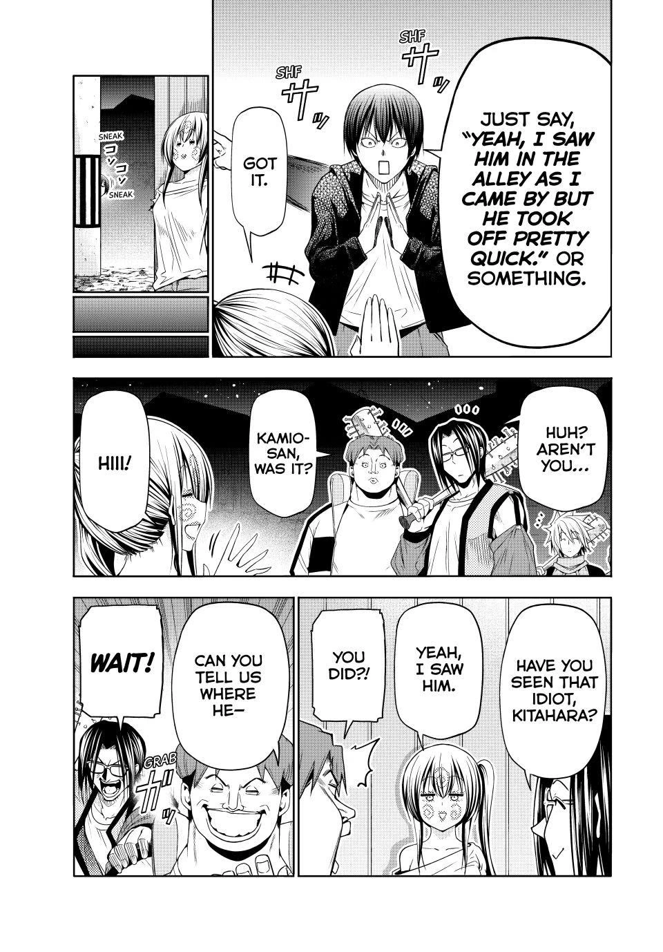 Grand Blue Chapter 108 page 13 - Chapter 108: Escape