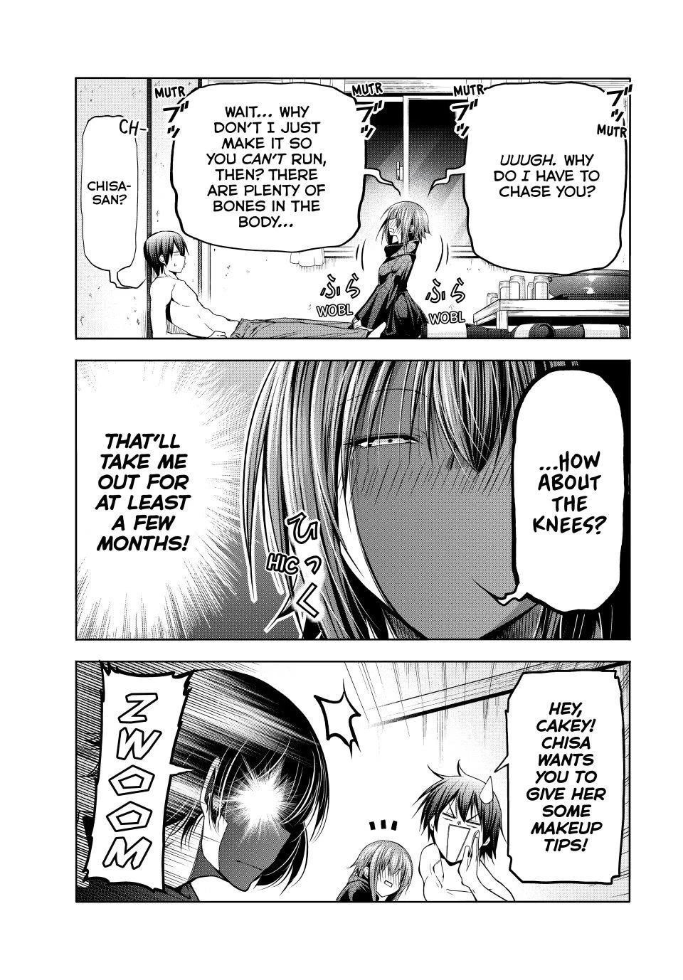 Grand Blue Chapter 108 page 5 - Chapter 108: Escape