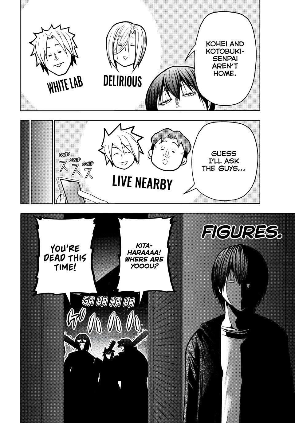 Grand Blue Chapter 108 page 8 - Chapter 108: Escape