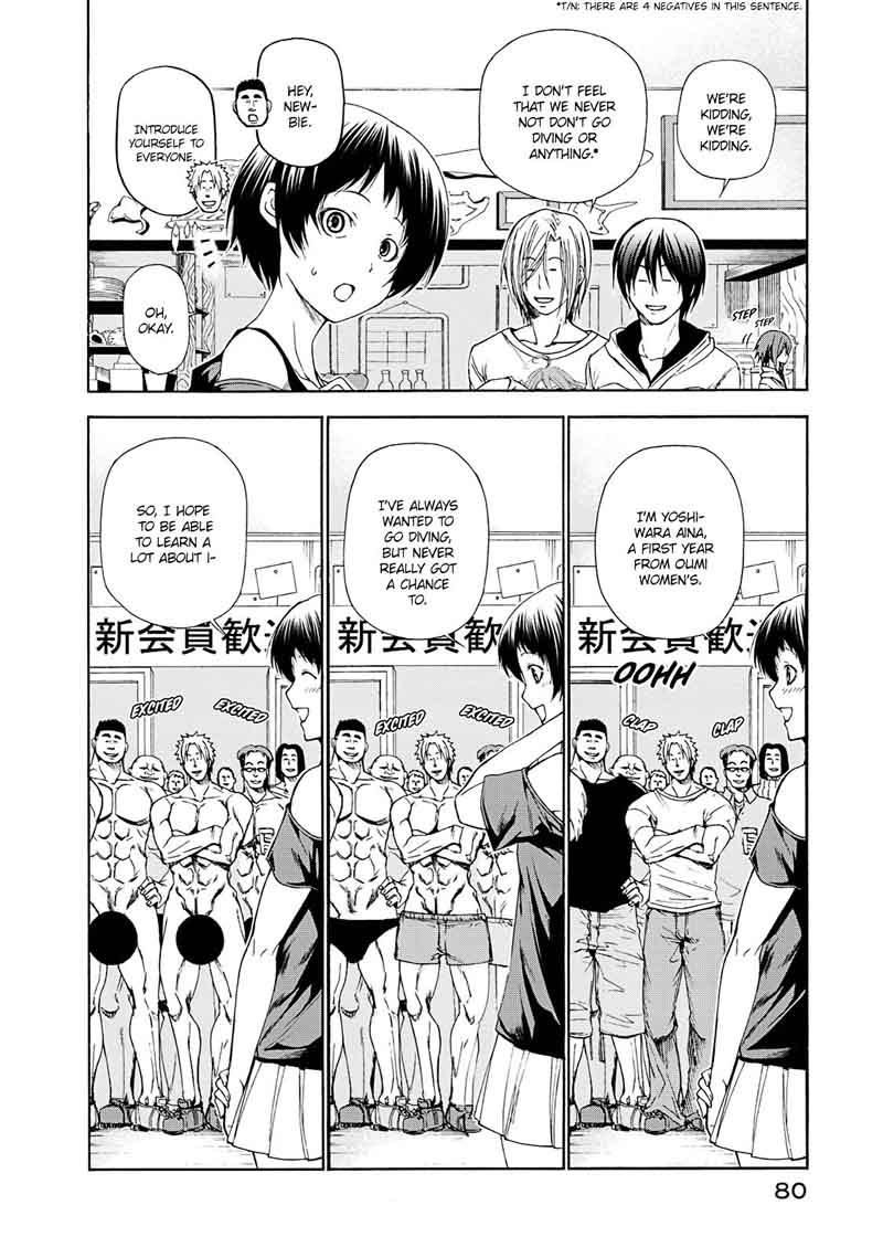 Grand Blue Chapter 11 page 4 - Chapter 11: First Buddy