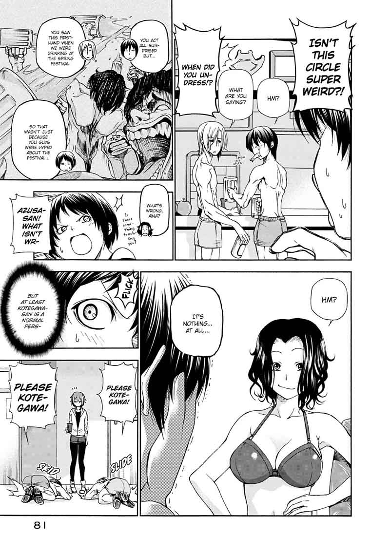 Grand Blue Chapter 11 page 5 - Chapter 11: First Buddy