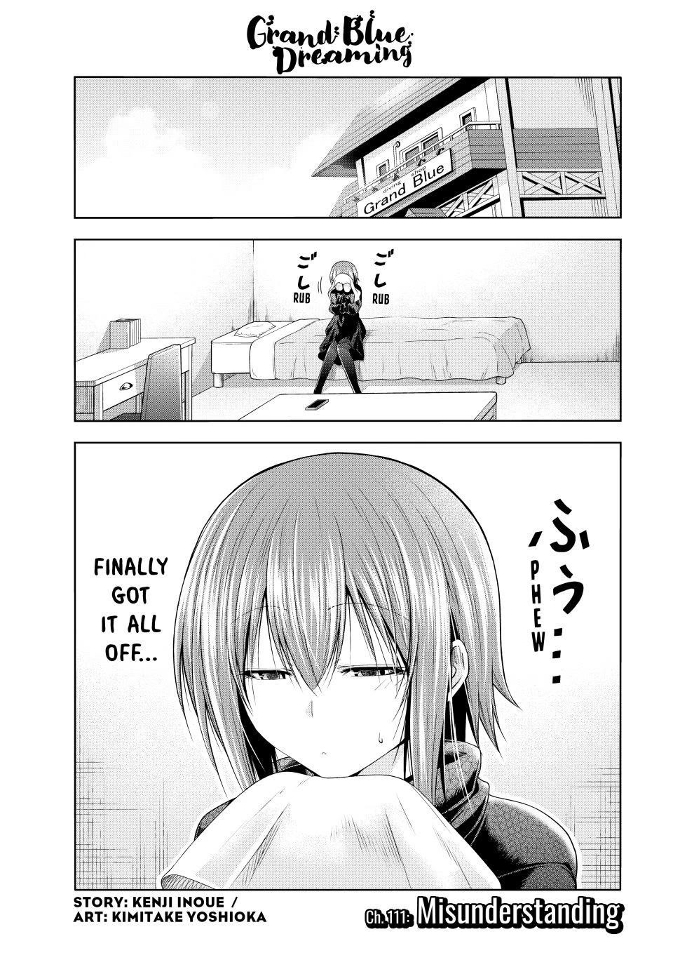 Grand Blue Chapter 111 page 1 - Chapter 111