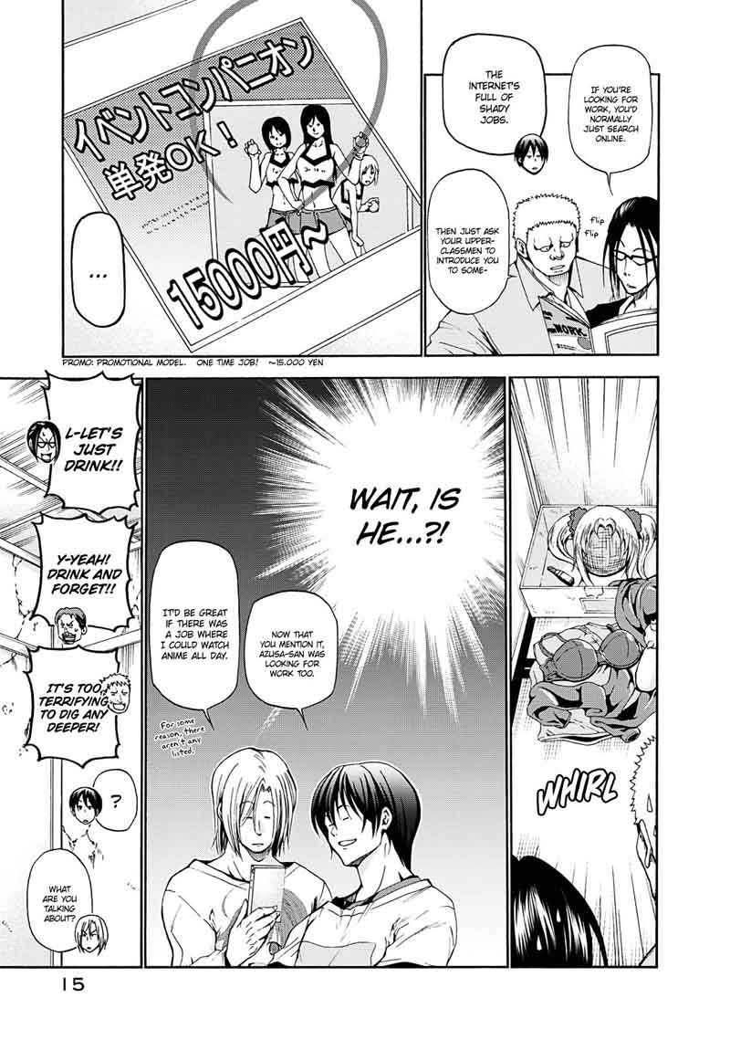 Grand Blue Chapter 13 page 15 - Chapter 13: Drinking at Home