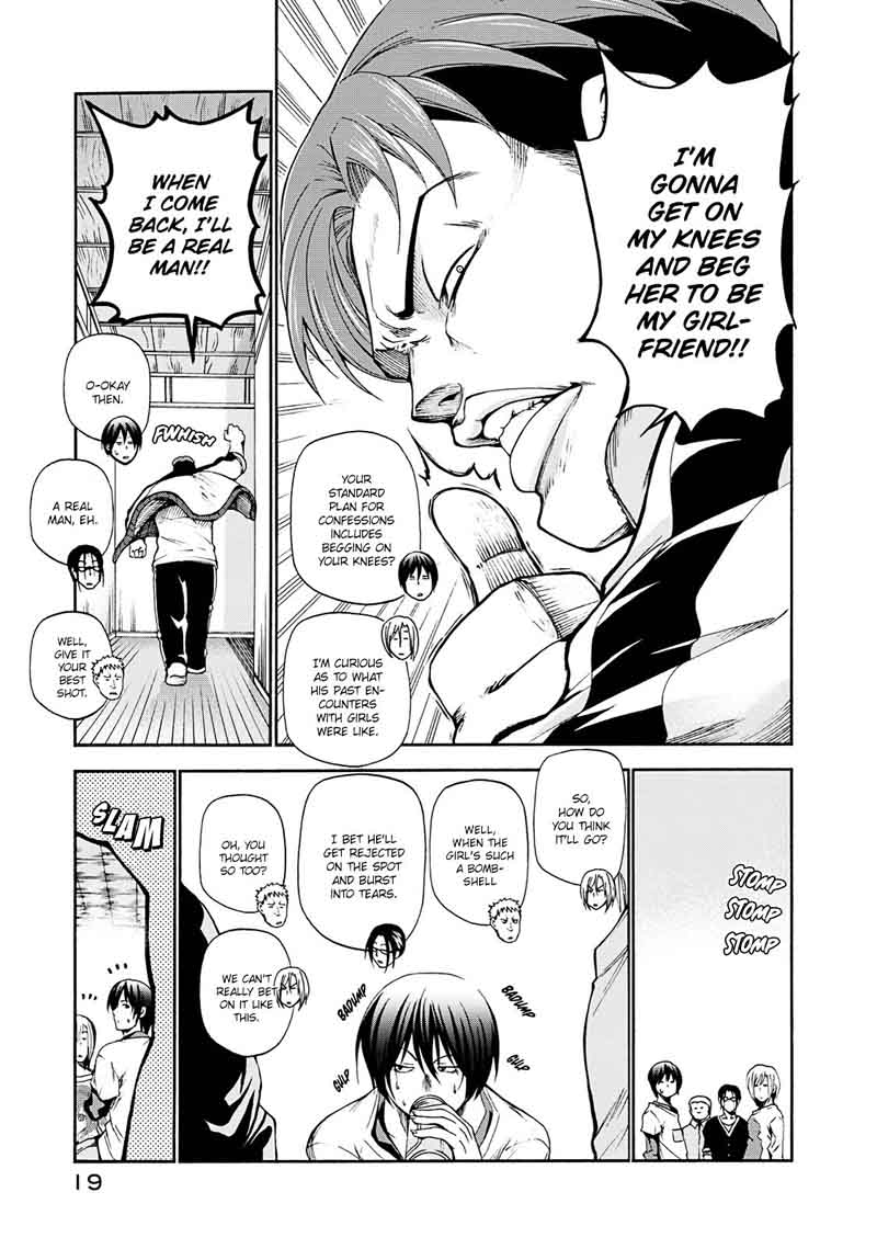 Grand Blue Chapter 13 page 19 - Chapter 13: Drinking at Home