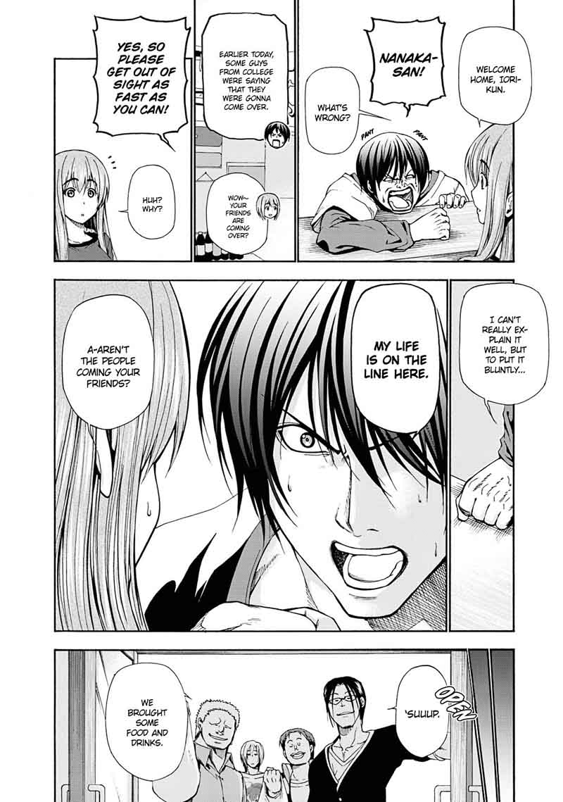 Grand Blue Chapter 13 page 8 - Chapter 13: Drinking at Home