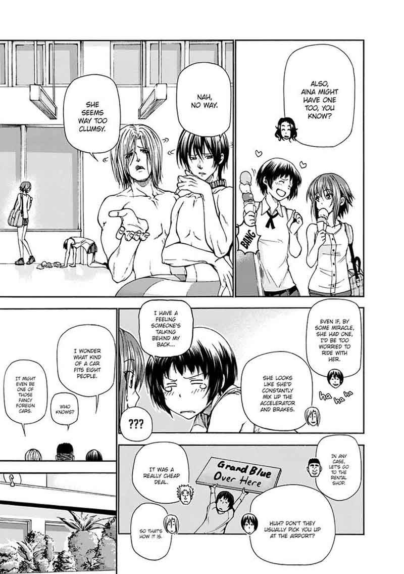 Grand Blue Chapter 16 page 4 - Chapter 16: Okinawa Landing!