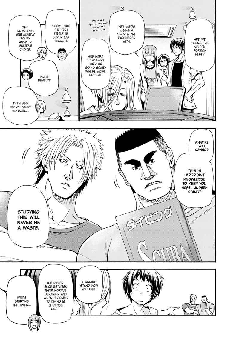 Grand Blue Chapter 17 page 13 - Chapter 17: A Place Without Lies