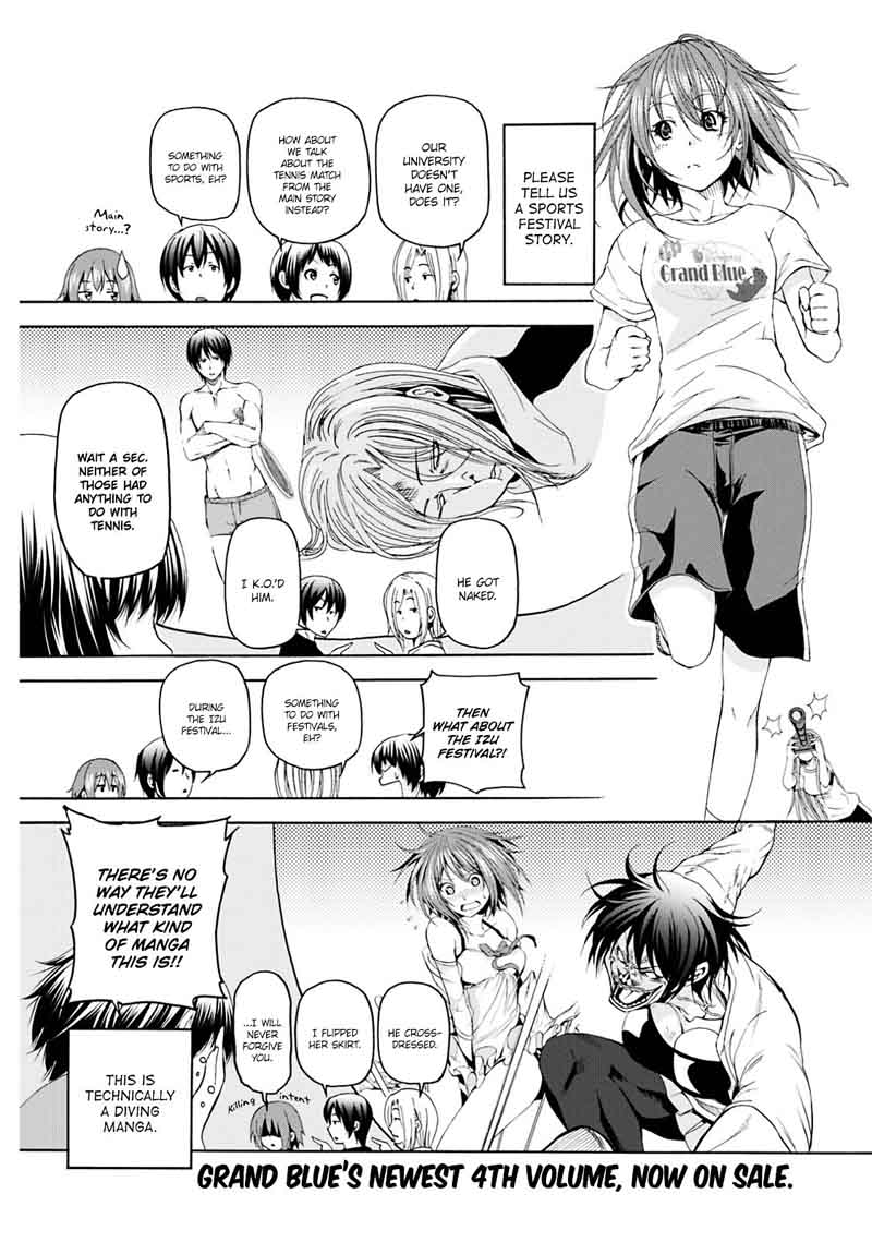 Grand Blue Chapter 17 page 57 - Chapter 17: A Place Without Lies
