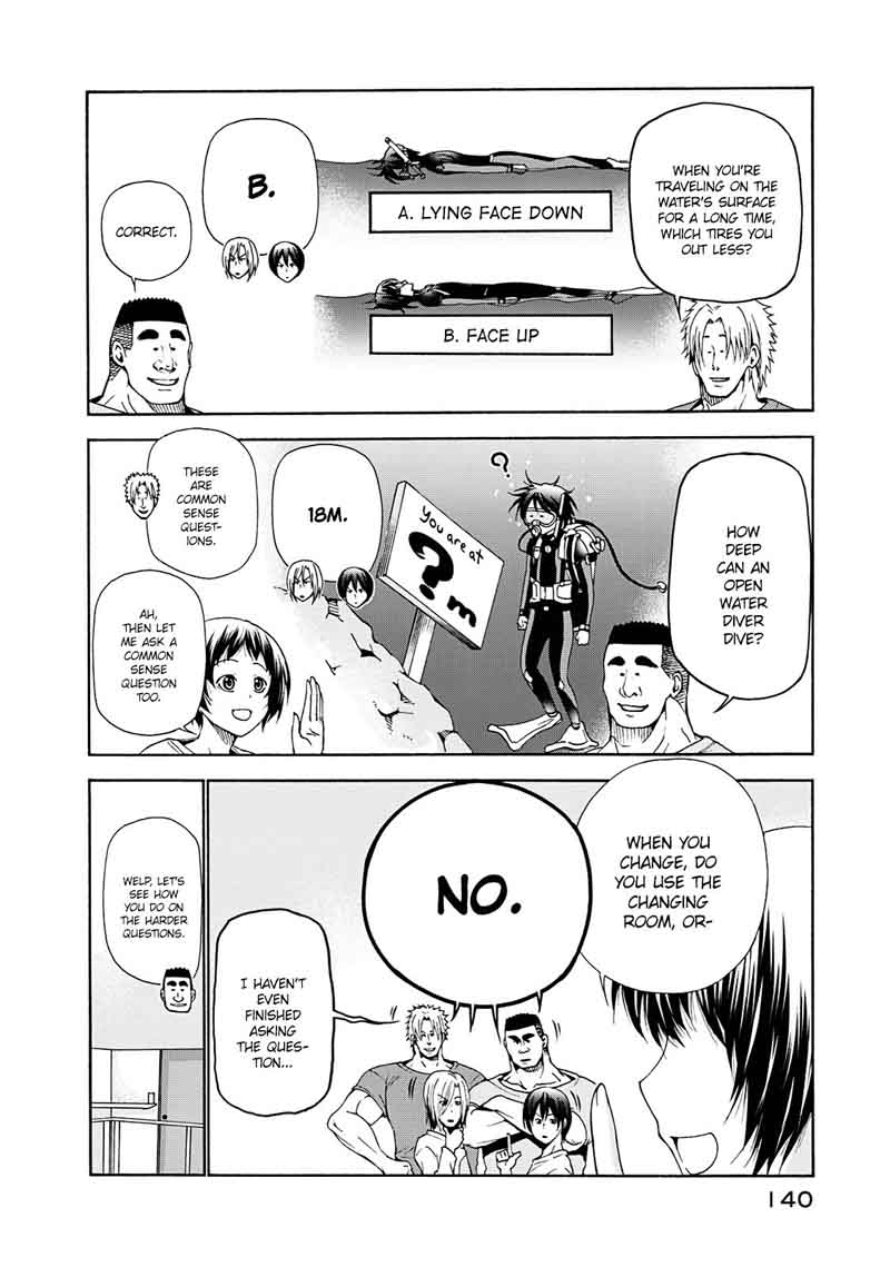 Grand Blue Chapter 17 page 6 - Chapter 17: A Place Without Lies