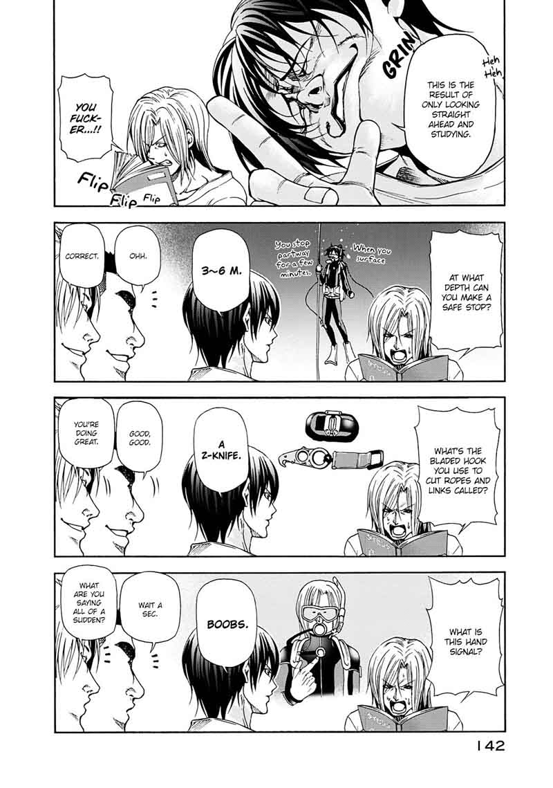 Grand Blue Chapter 17 page 8 - Chapter 17: A Place Without Lies