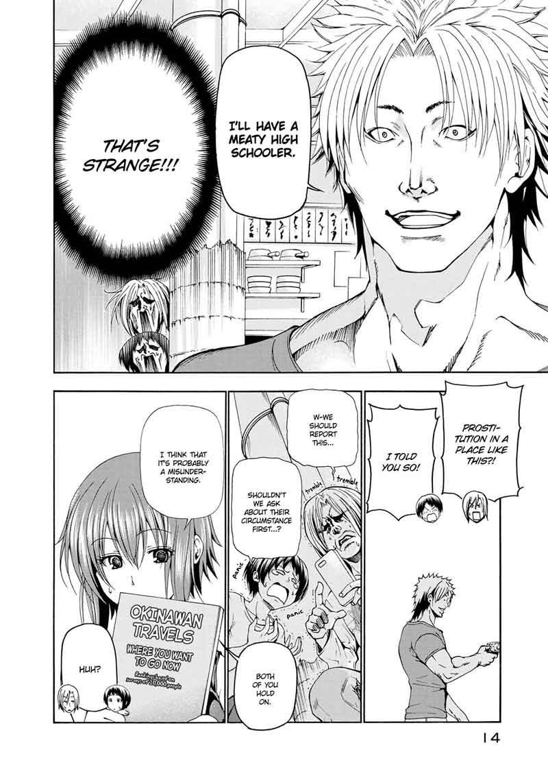 Grand Blue Chapter 18 page 13 - Chapter 18: It's a Misunderstanding