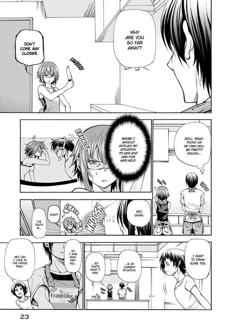 Grand Blue Chapter 18 page 22 - Chapter 18: It's a Misunderstanding
