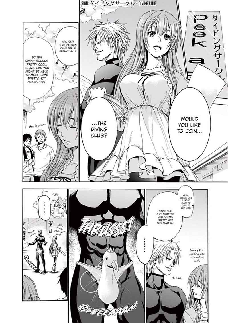 Grand Blue Chapter 2 page 16 - Chapter 2: Welcoming Party
