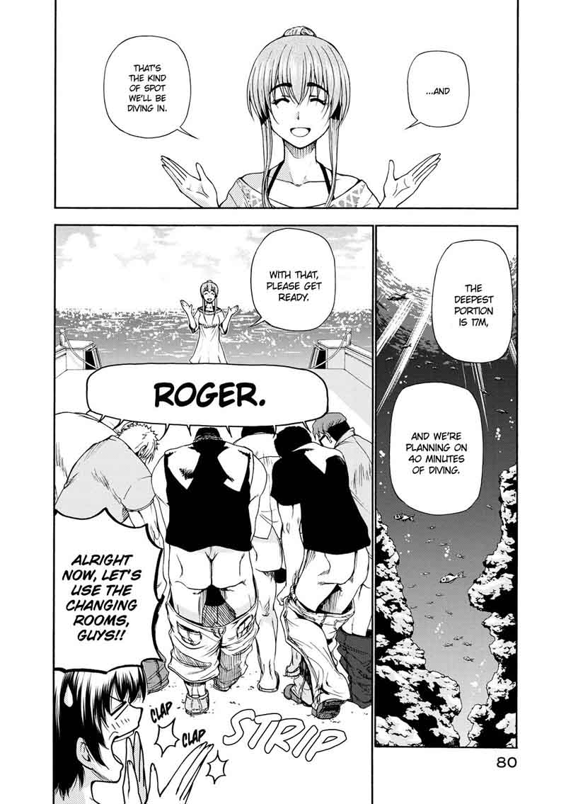 Grand Blue Chapter 20 page 11 - Chapter 20: Boat Diving