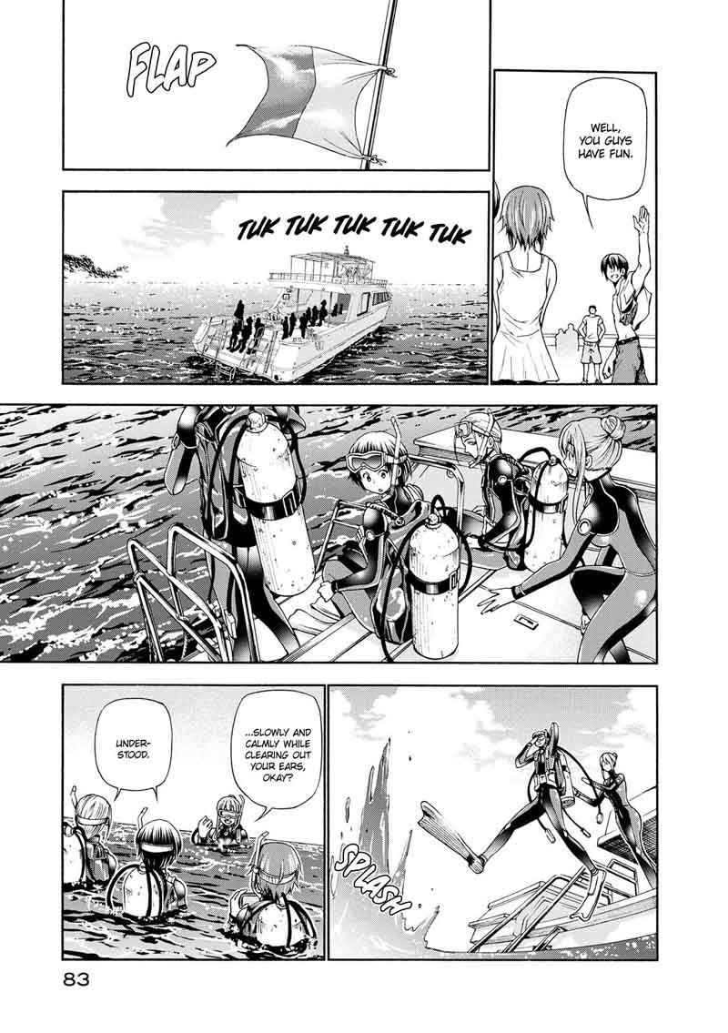 Grand Blue Chapter 20 page 14 - Chapter 20: Boat Diving