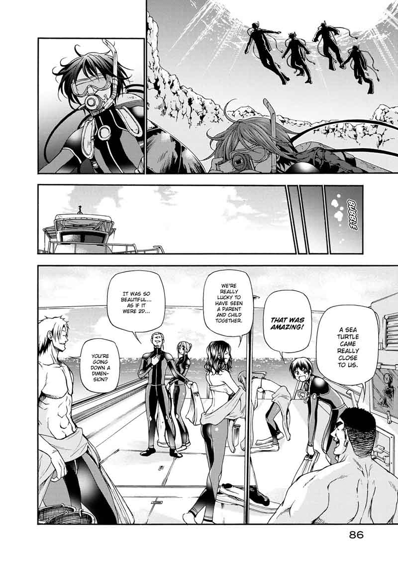 Grand Blue Chapter 20 page 17 - Chapter 20: Boat Diving