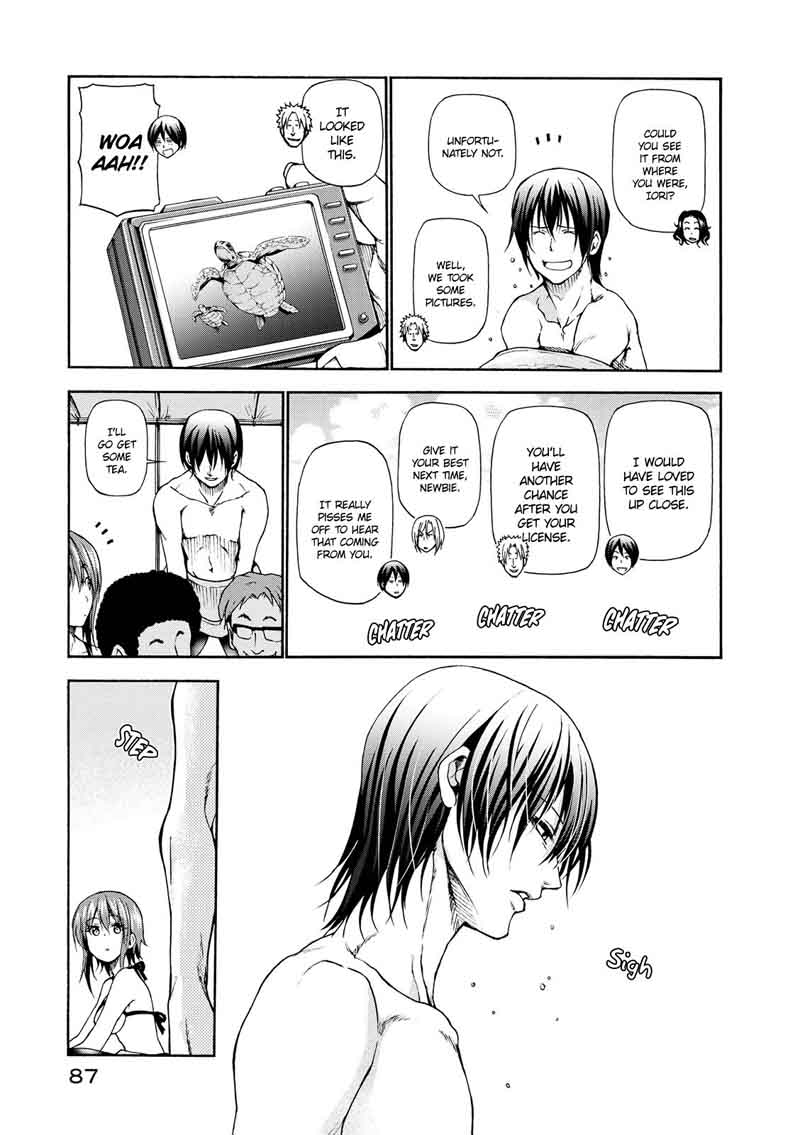 Grand Blue Chapter 20 page 18 - Chapter 20: Boat Diving