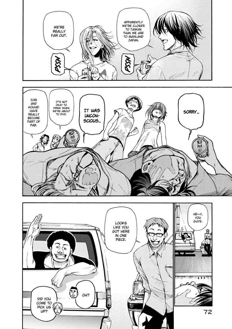 Grand Blue Chapter 20 page 3 - Chapter 20: Boat Diving