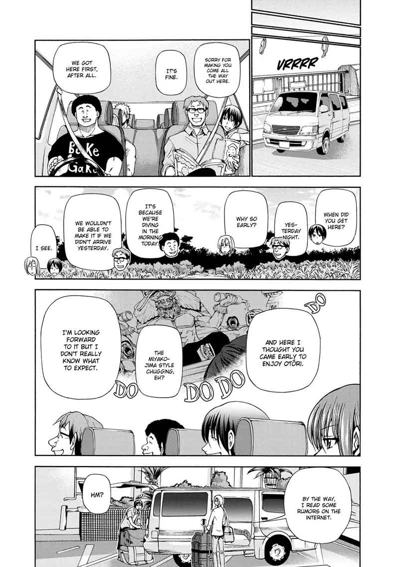 Grand Blue Chapter 20 page 4 - Chapter 20: Boat Diving