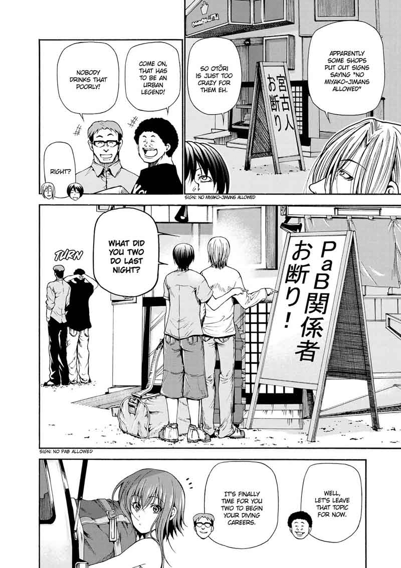 Grand Blue Chapter 20 page 5 - Chapter 20: Boat Diving