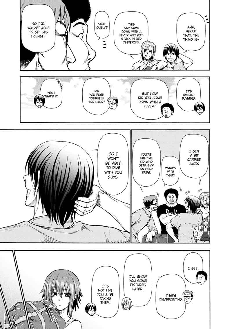 Grand Blue Chapter 20 page 6 - Chapter 20: Boat Diving