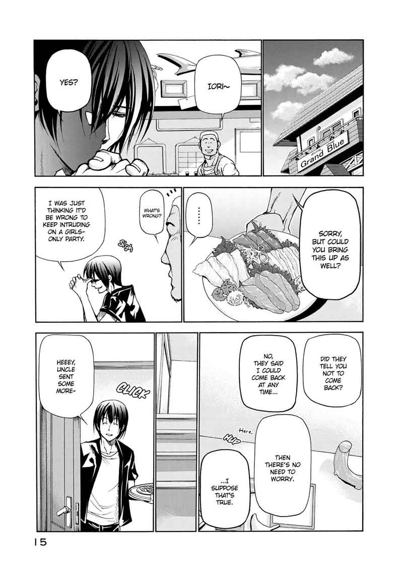 Grand Blue Chapter 22 page 17 - Chapter 22: A Girl's Party