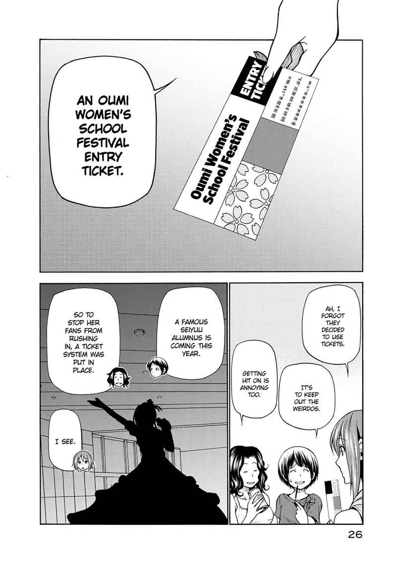 Grand Blue Chapter 22 page 28 - Chapter 22: A Girl's Party