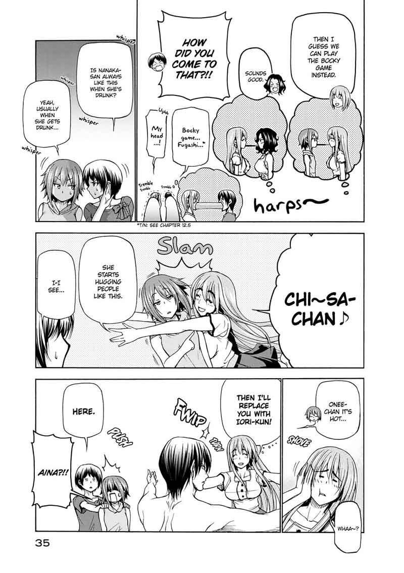 Grand Blue Chapter 22 page 37 - Chapter 22: A Girl's Party
