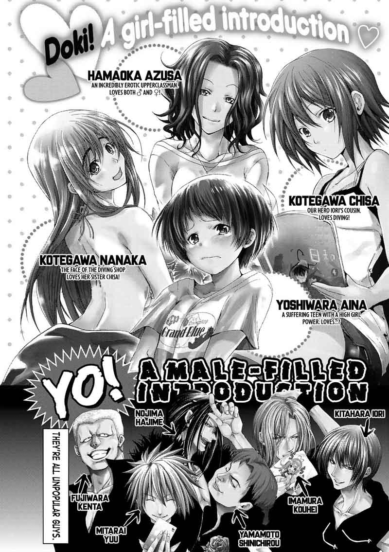 Grand Blue Chapter 22 page 4 - Chapter 22: A Girl's Party