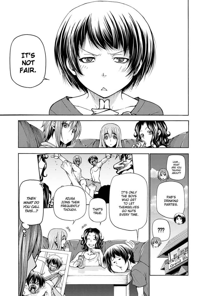 Grand Blue Chapter 22 page 5 - Chapter 22: A Girl's Party