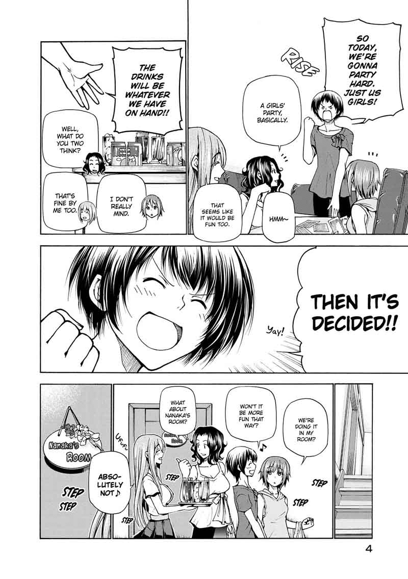 Grand Blue Chapter 22 page 6 - Chapter 22: A Girl's Party