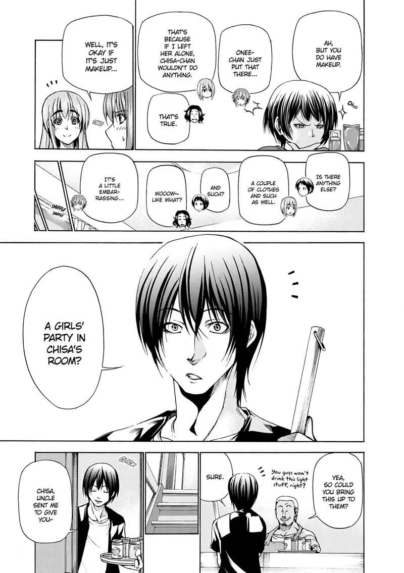 Grand Blue Chapter 22 page 9 - Chapter 22: A Girl's Party