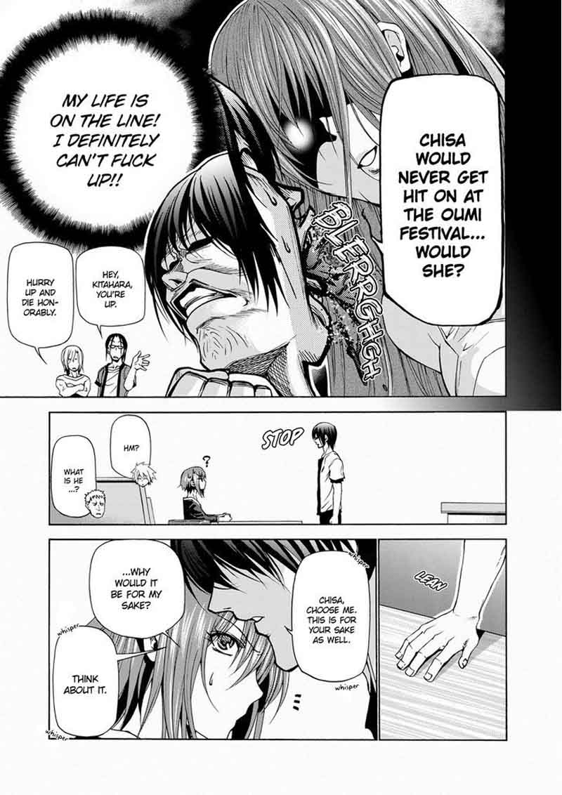 Grand Blue Chapter 23 page 17 - Chapter 23: The Ticket Contest