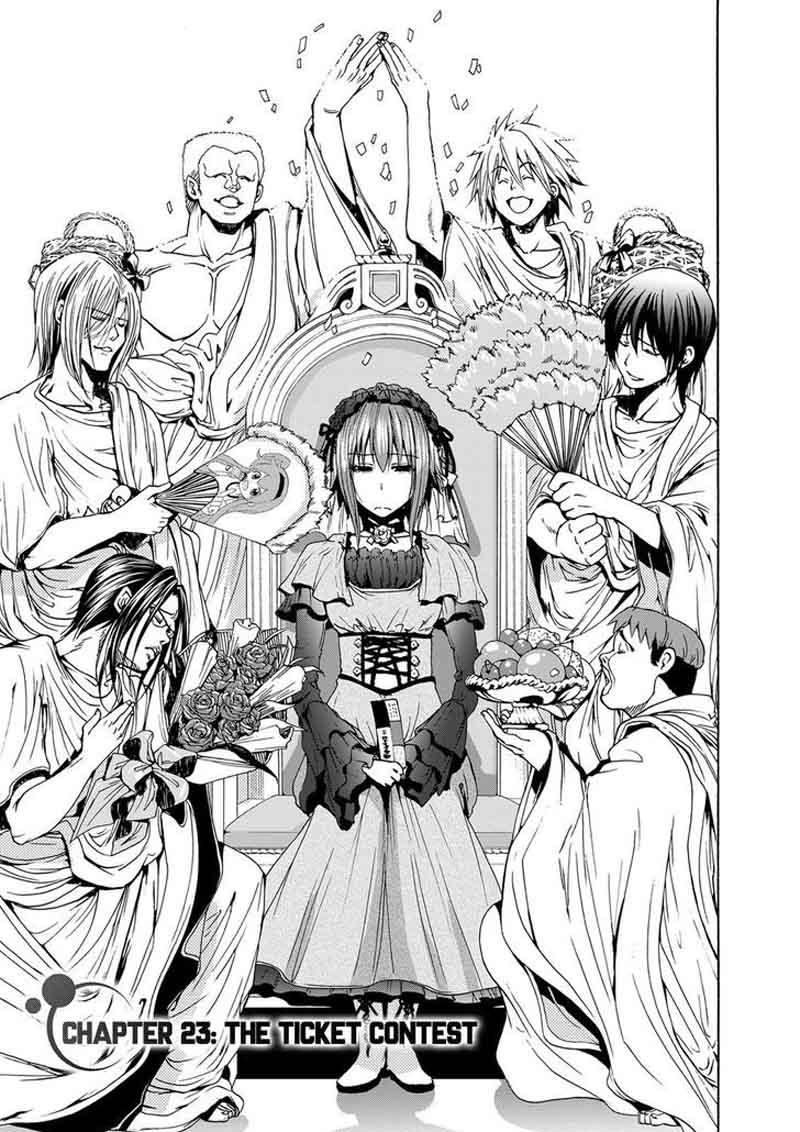Grand Blue Chapter 23 page 3 - Chapter 23: The Ticket Contest