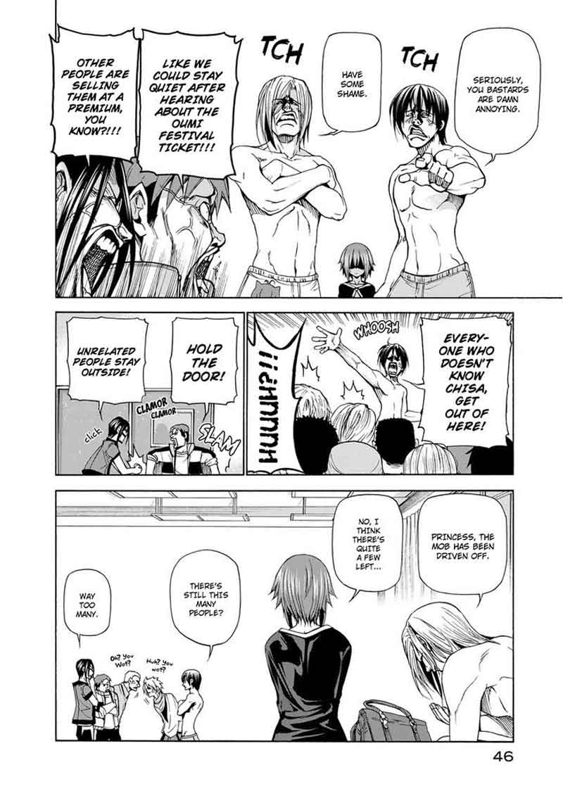 Grand Blue Chapter 23 page 4 - Chapter 23: The Ticket Contest