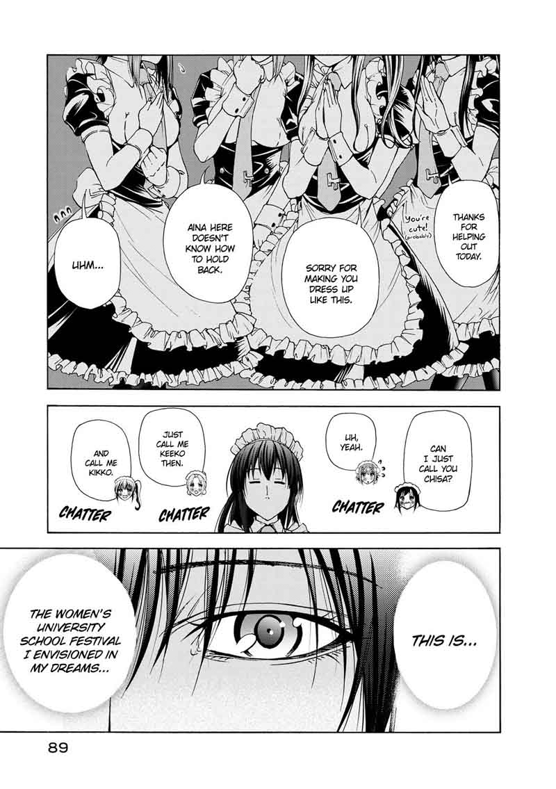 Grand Blue Chapter 24 page 14 - Chapter 24: First Time at the Women's University