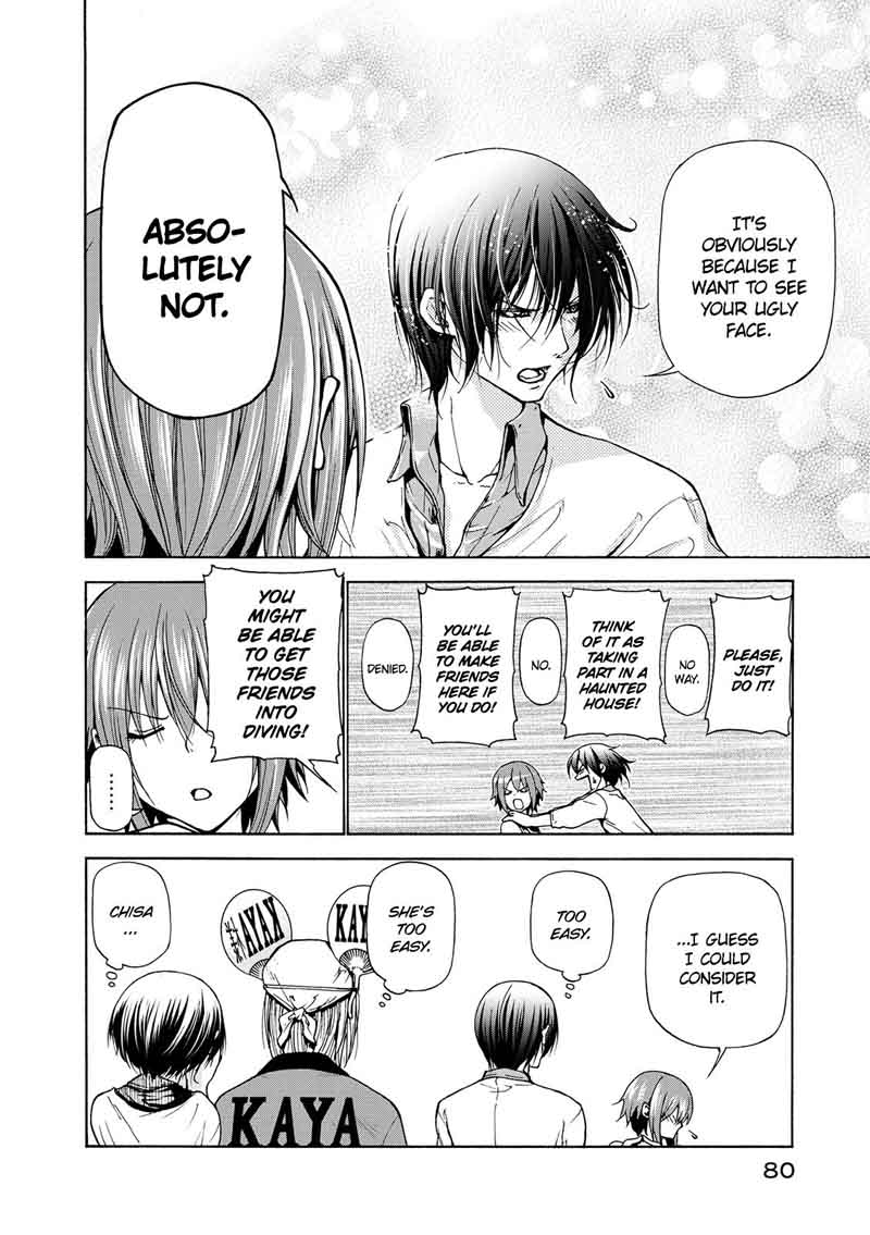 Grand Blue Chapter 24 page 5 - Chapter 24: First Time at the Women's University