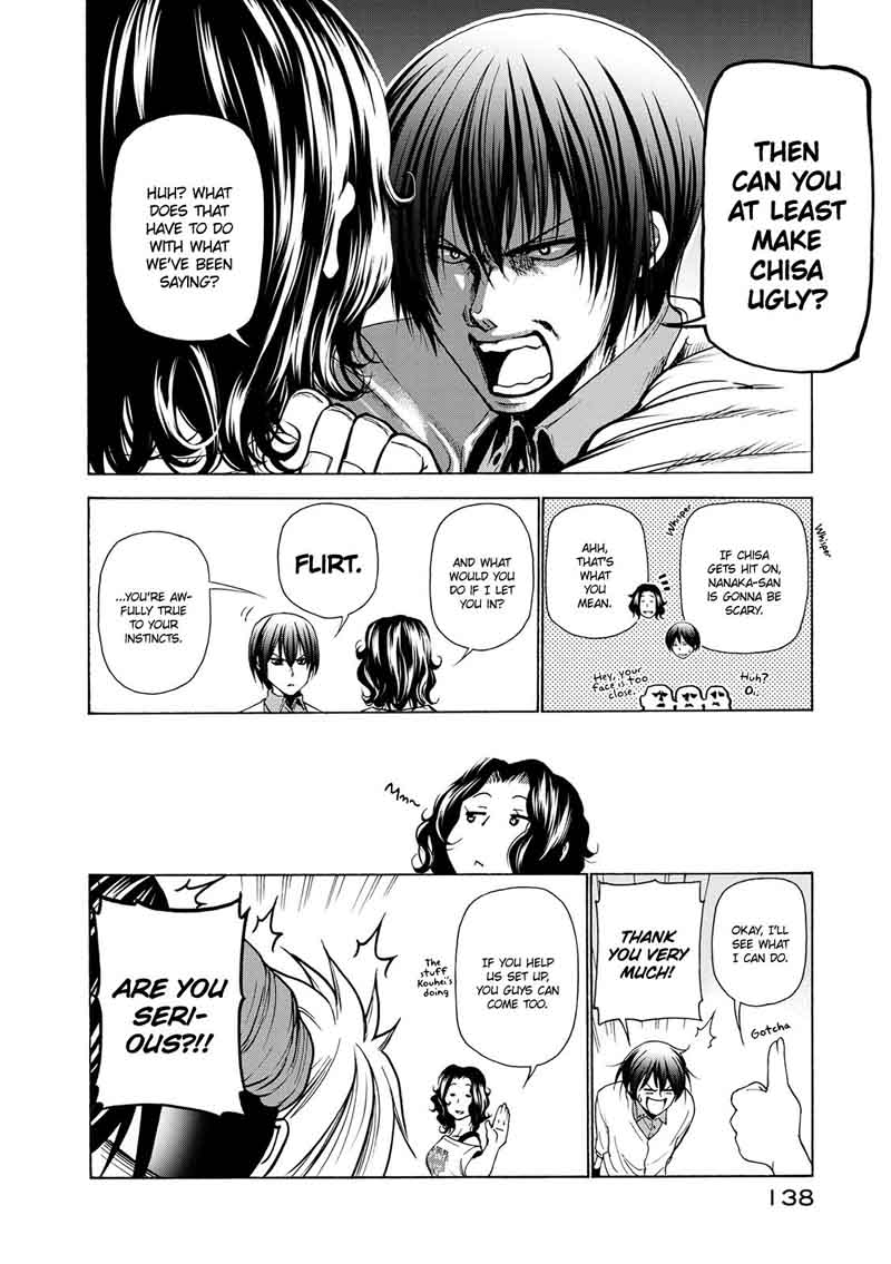 Grand Blue Chapter 25 page 13 - Chapter 25: At the Women's University Again