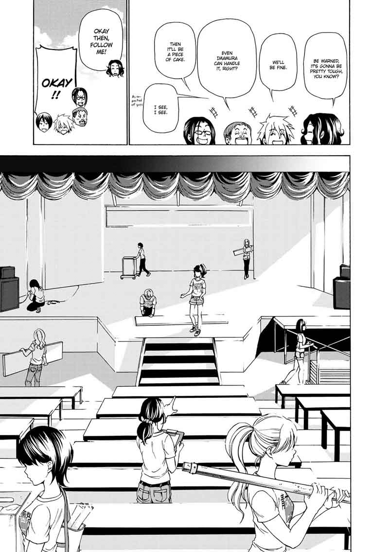 Grand Blue Chapter 25 page 14 - Chapter 25: At the Women's University Again