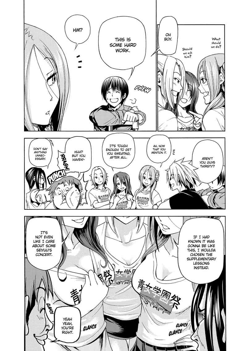 Grand Blue Chapter 25 page 19 - Chapter 25: At the Women's University Again