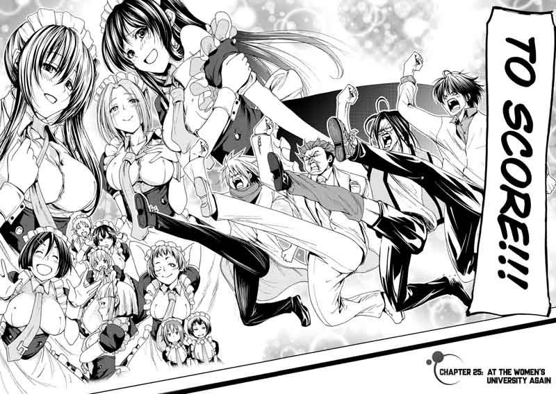 Grand Blue Chapter 25 page 2 - Chapter 25: At the Women's University Again
