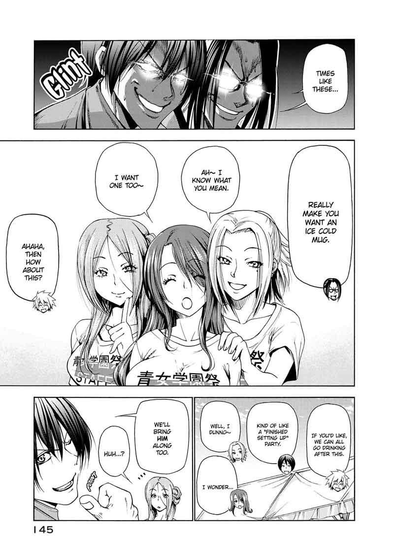 Grand Blue Chapter 25 page 20 - Chapter 25: At the Women's University Again