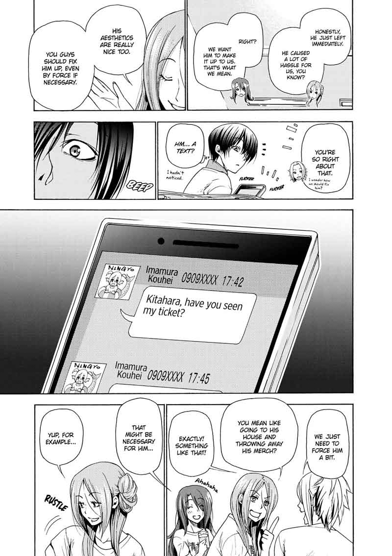 Grand Blue Chapter 25 page 34 - Chapter 25: At the Women's University Again