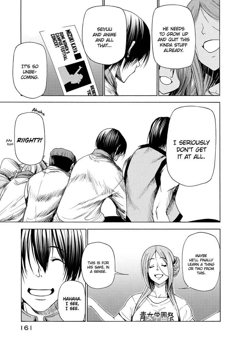 Grand Blue Chapter 25 page 36 - Chapter 25: At the Women's University Again